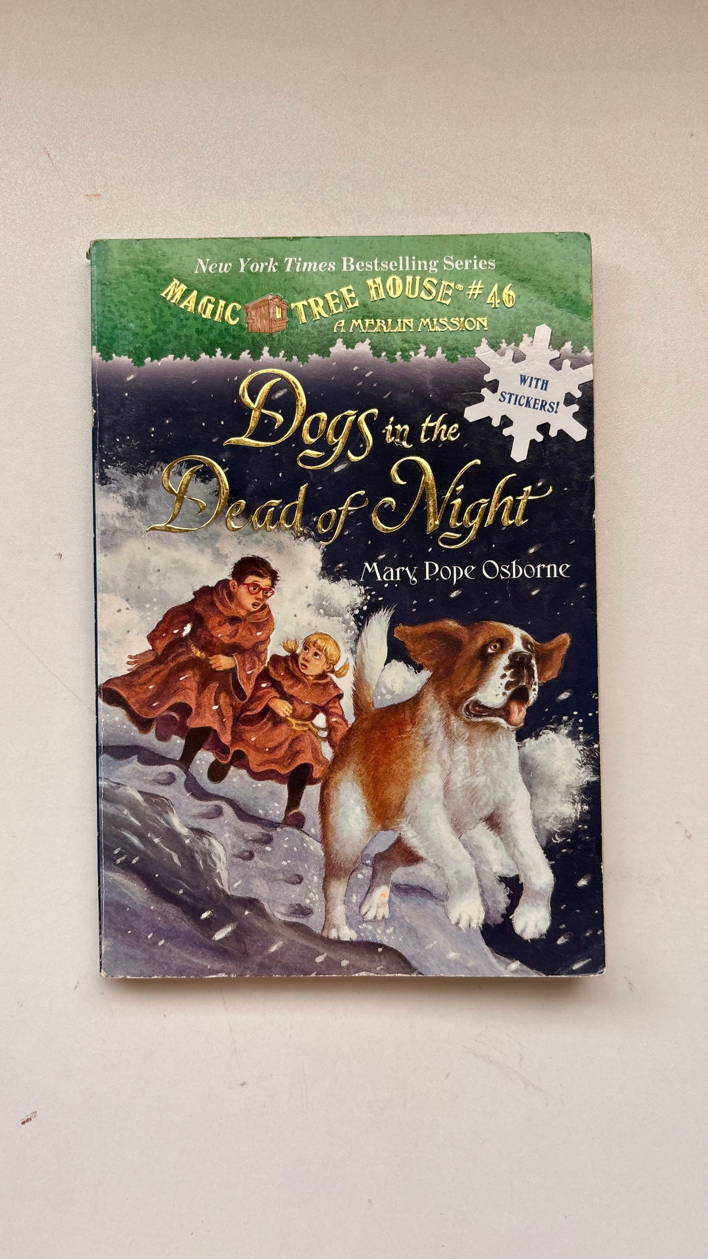 Dogs in the dead of night by Mary pope Osborne (Paperback)