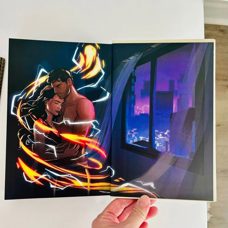 Bookish box : The Book Of Azrael by Amber V. Nicole (Hardcover)