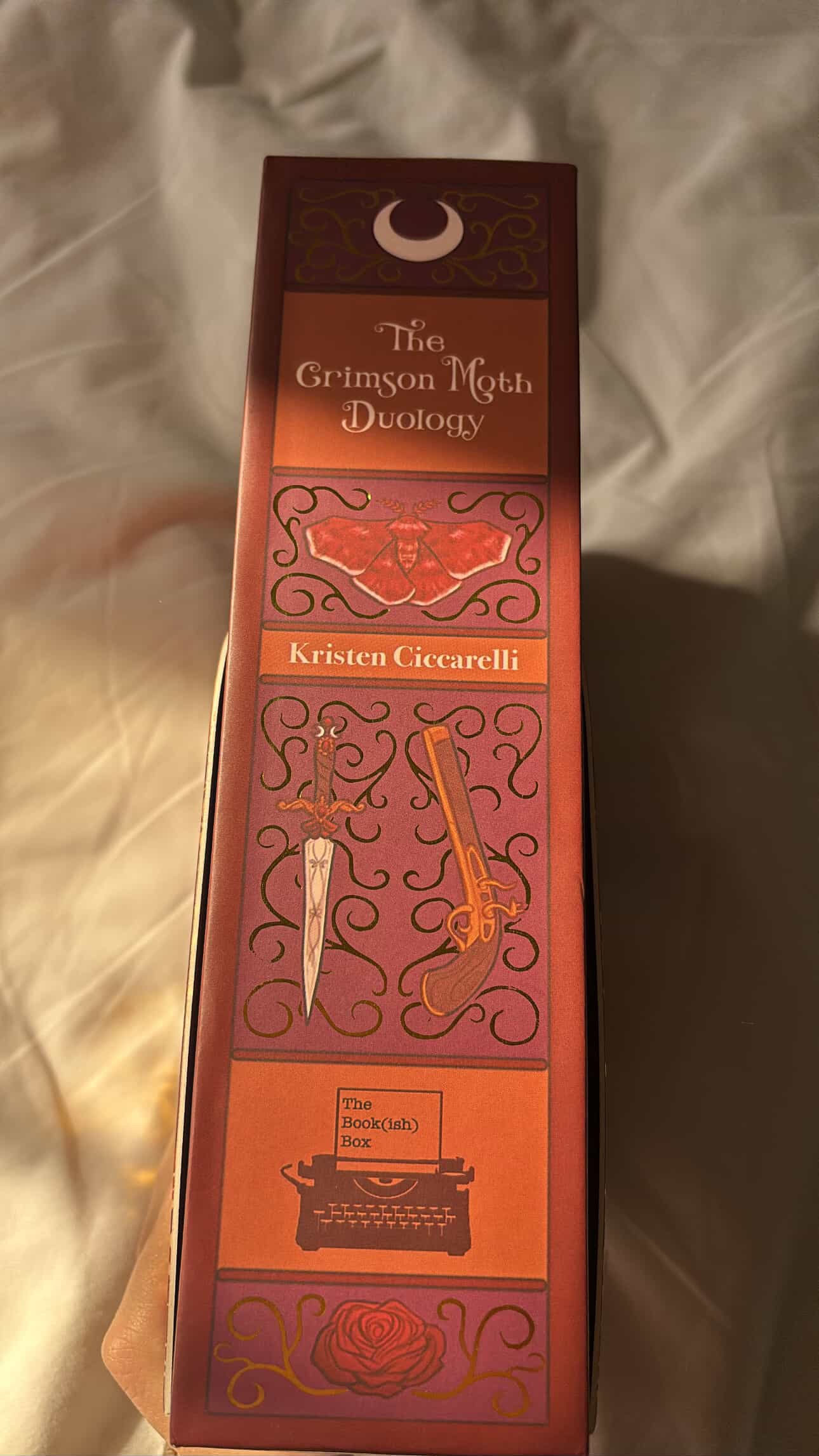 The Bookish Box: The Crimson Moth Duology by Kristen Ciccarelli (Hardcover)