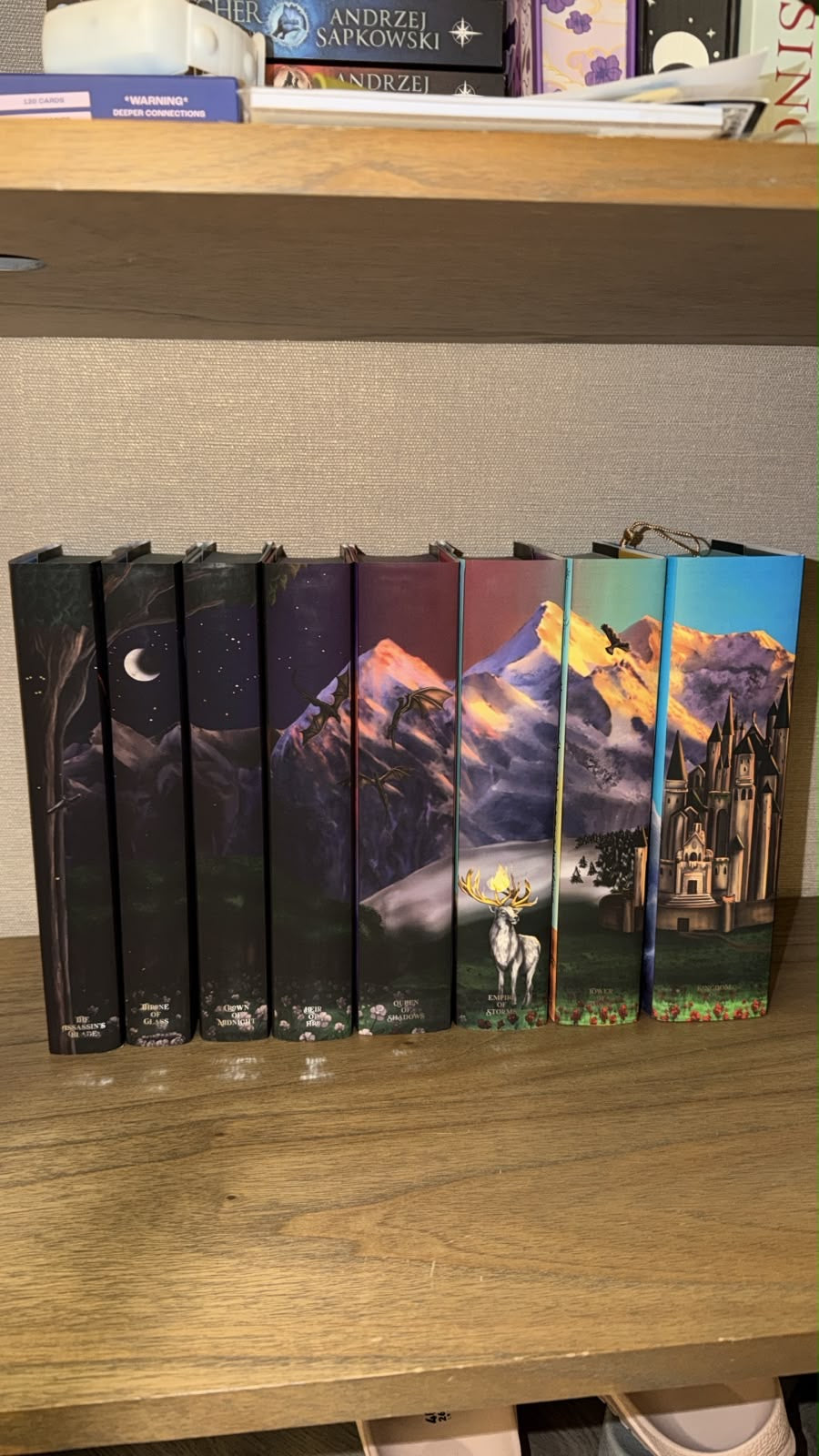 Acrylipics: Throne of Glass Series by Sarah J. Maas (Hardcover)