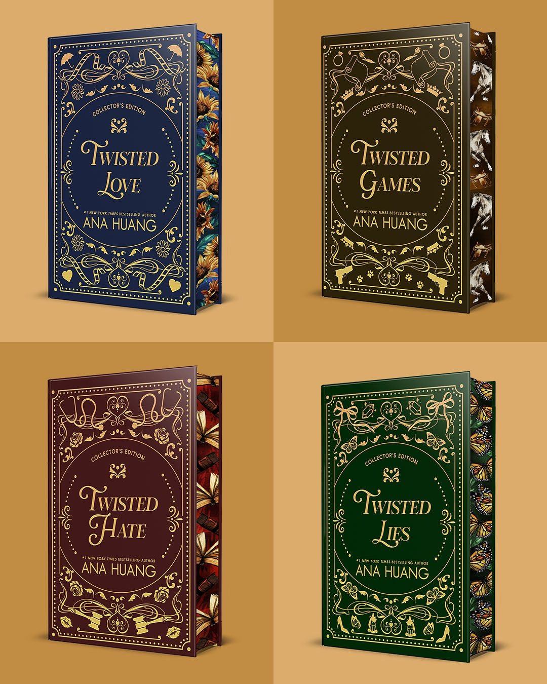 Collectors edition: Twisted series by Ana Huang (Hardcover)