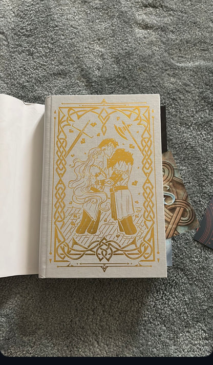 Fairyloot: A Fate Inked in Blood by Danielle L. Jensen (Hardcover)