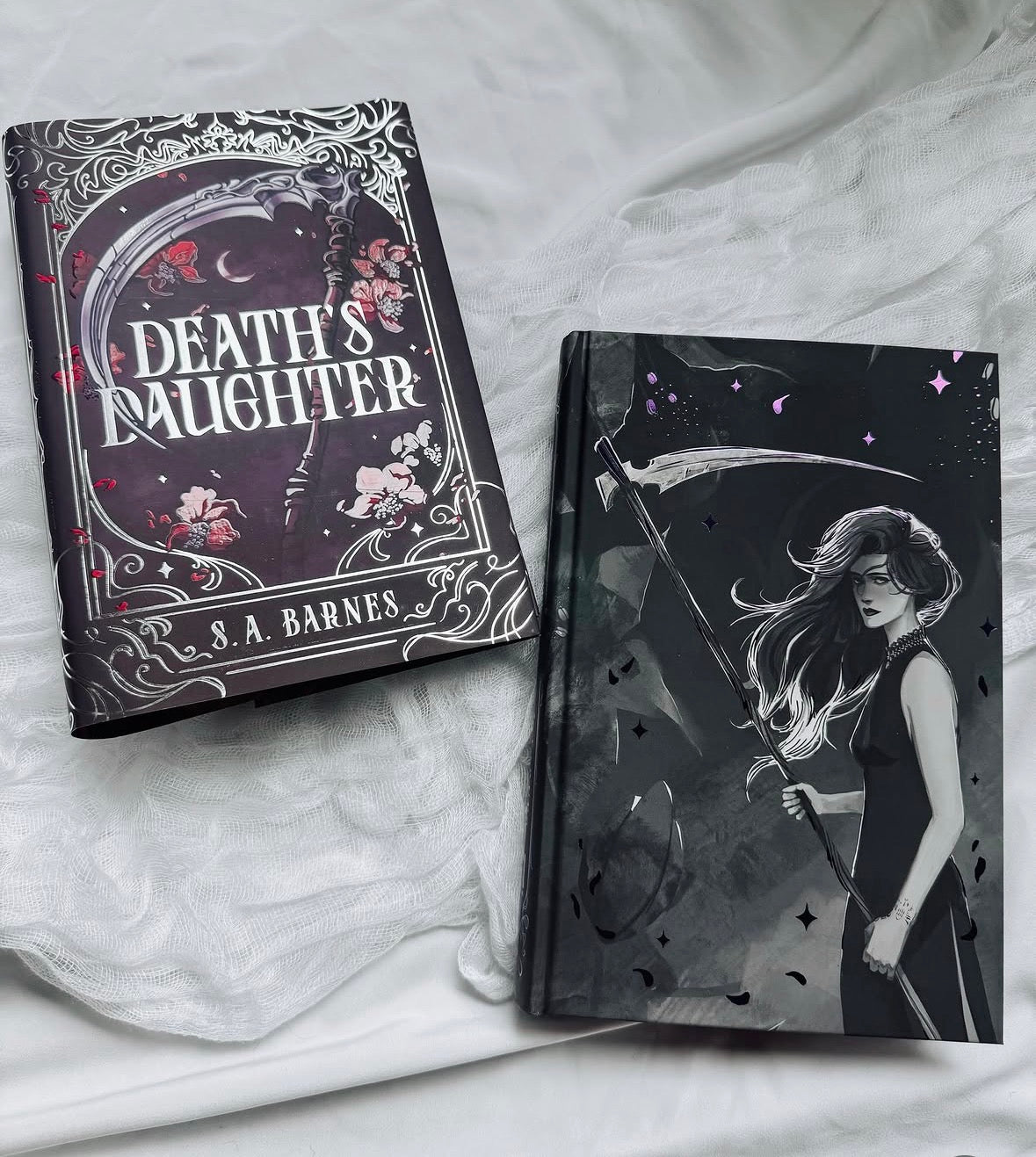 Fairyloot: Death’s Daughter by S. A. Barnes  (Hardcover)
