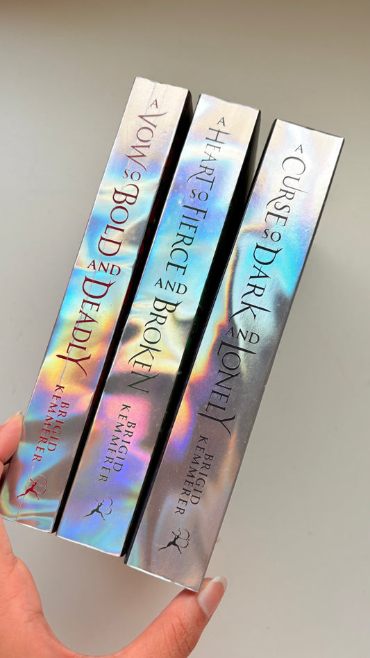 A curse so dark and lonely trilogy by Brigid Kemmerer (Paperback)