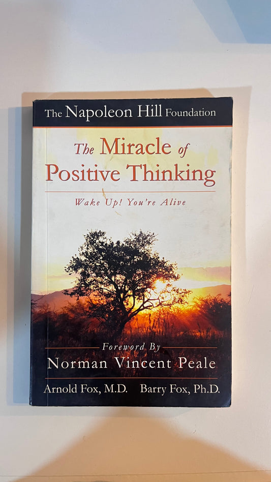 The Miracel of Positive Thinking by Norman Vincent peale (Paperback)