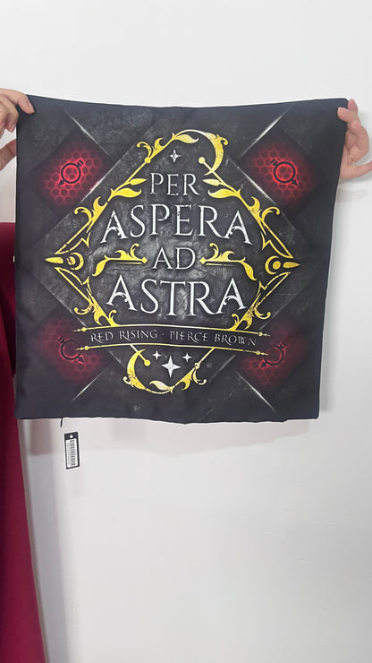 Red rising book inspired pillow cover