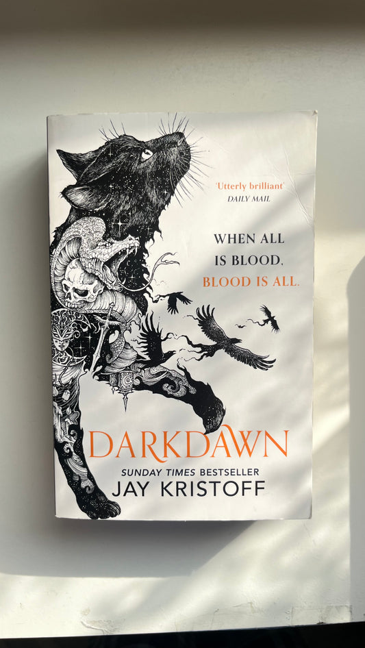 Darkdawn – The final book in Jay Kristoff’s Nevernight Chronicle.
