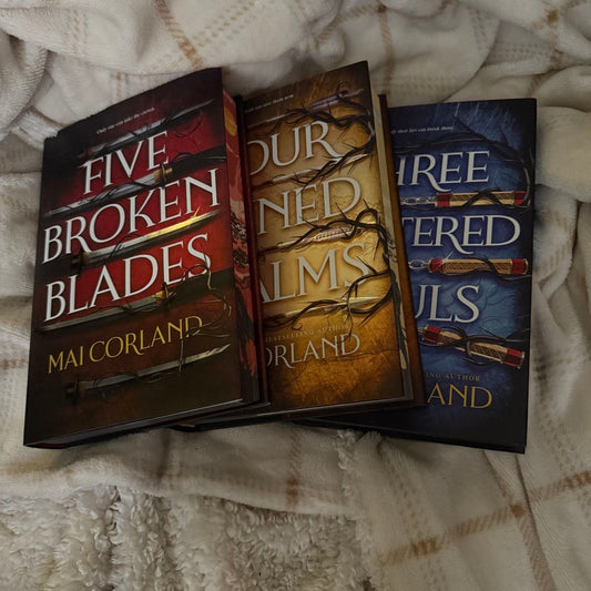 The broken blade series by Mai Corland (Hardcover)