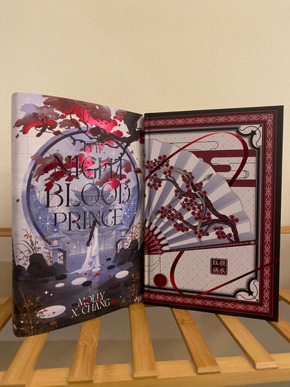Fairyloot: The night blood prince by Molly X. Chang (Hardcover)