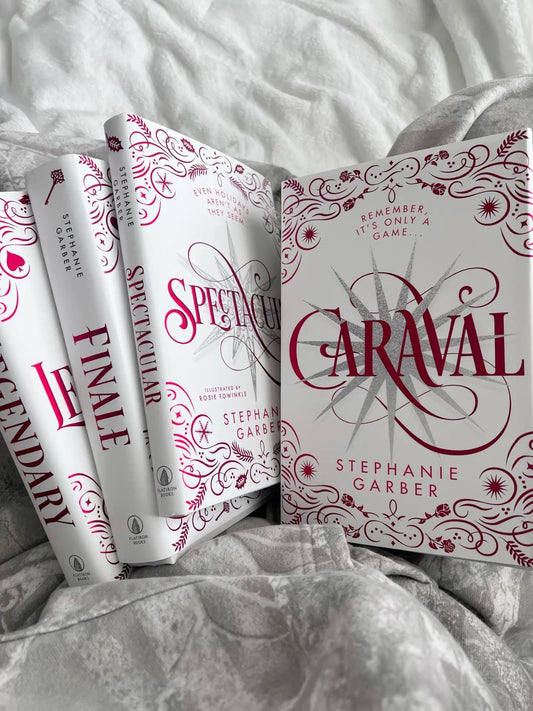 Holiday edition: Caraval Trilogy by Stephanie Garber  (Hardback)