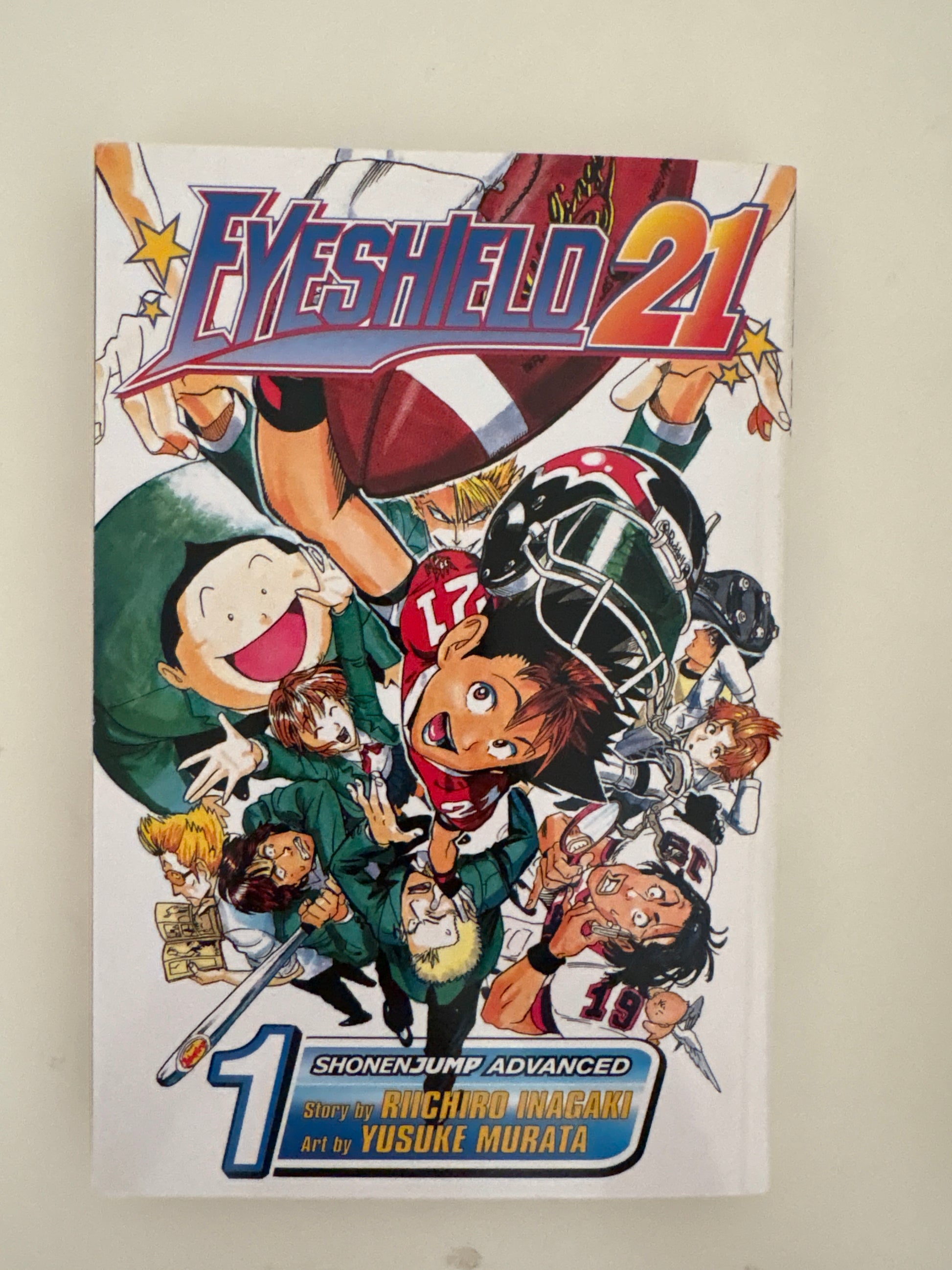 Card featuring characters from a popular anime series on a white background