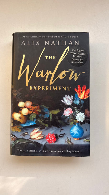 The Warlow Experiment by Alix Nathan (Hardcover)