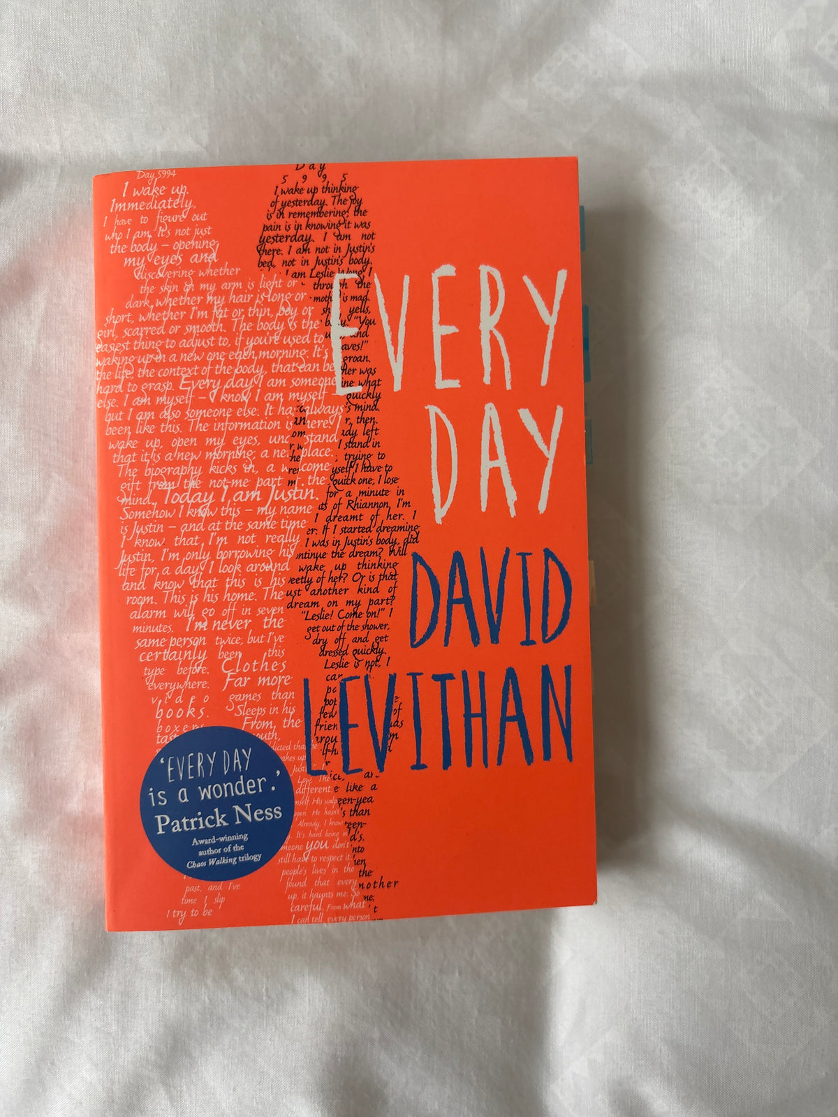 Everyday by David Levithan (Paperback)