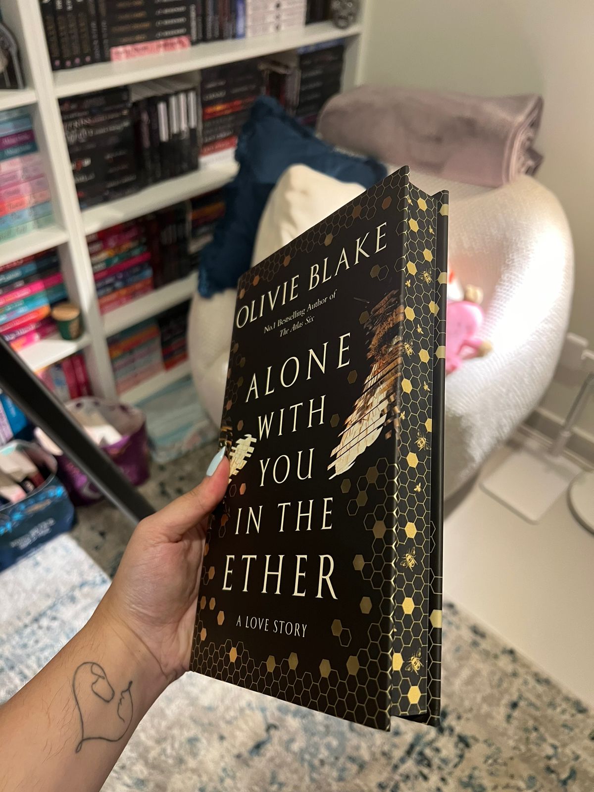 Fairyloot: Alone With You in the Ether by Olivie Blake (Hardcover)