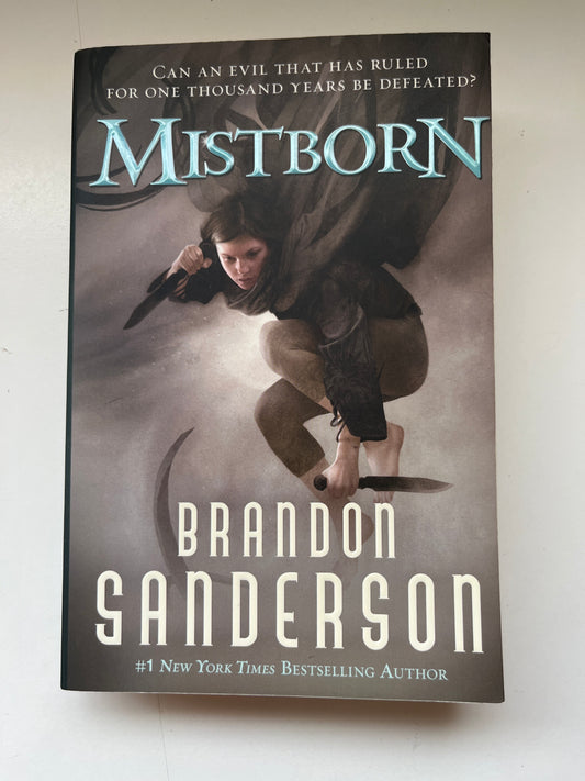 MistBorn by Brandon Sanderson (Paperback)