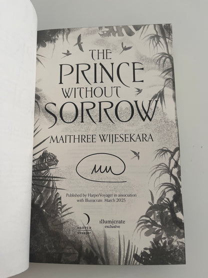 Illumicrate: The Prince Without Sorrow by Maithree Wijesekara (Hardcover)