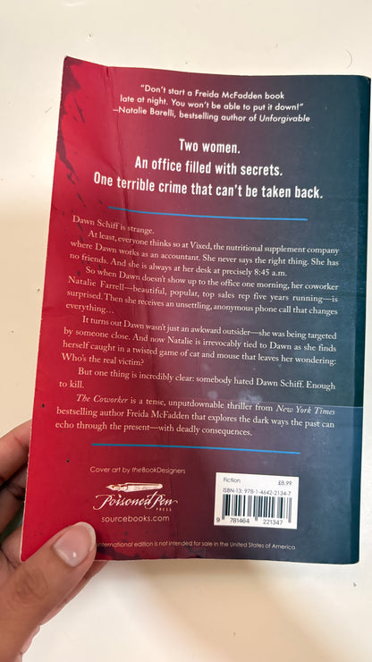 The coworker by Freida McFadden (Paperback)