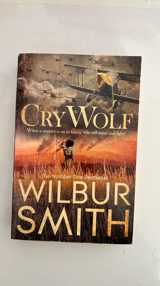 Cry wolf by Wilbur Smith (Paperback)
