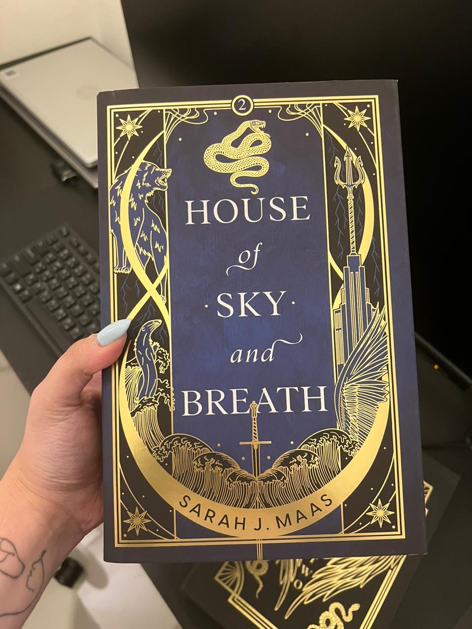 Fairyloot Exclusive: House of Sky and Breath by Sarah J. Mass (Hardcover)