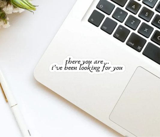 There you are i've been looking for you - Sticker