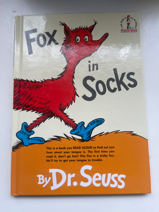 Fox in Socks – A fun and tricky tongue-twister book by Dr. Seuss.
