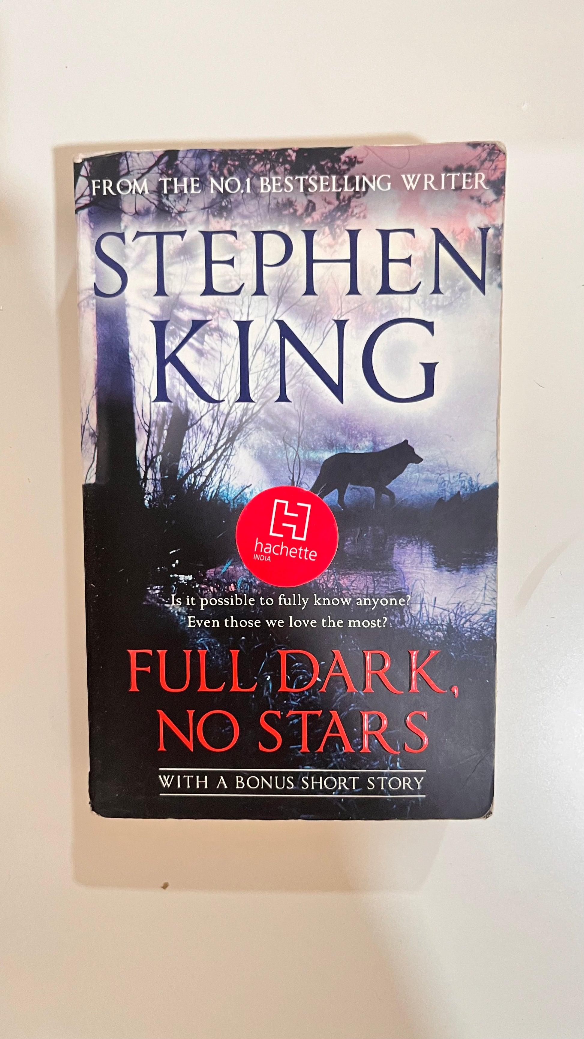Full Dark, No Stars – A chilling short story collection by Stephen King.