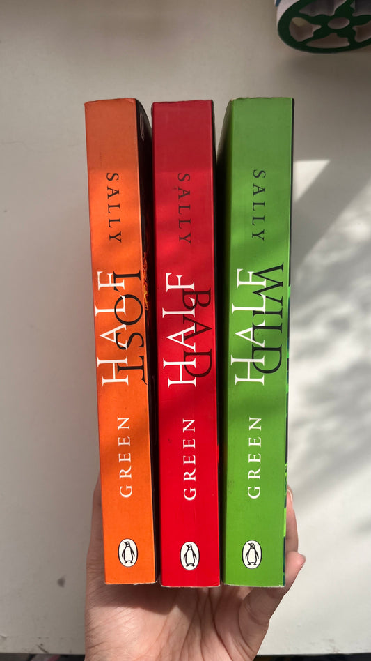 Covers of the Half Bad Trilogy by Sally Green – A powerful story of witches, survival, and identity