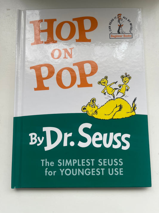 Hop on Pop – A playful and easy-to-read Dr. Seuss book for kids.