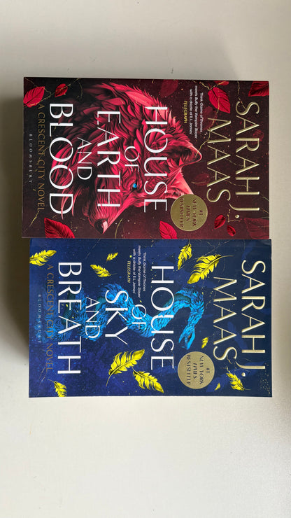 Crescent city duology by Sarah J. Mass (Paperback)