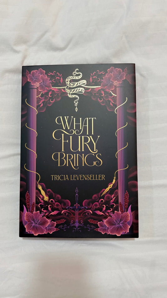 Owlcrate: What fury brings by Tricia Levenseller (Hardcover)