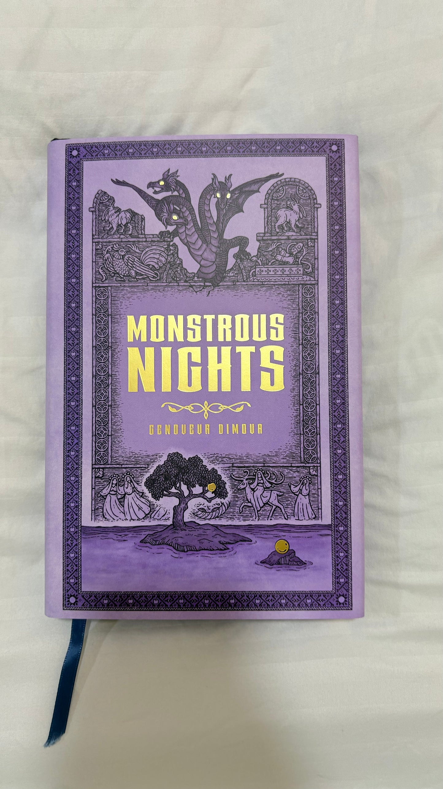 Owlcrate: Foul days and monstrous nights by Genoveva Dimova (Hardcover)