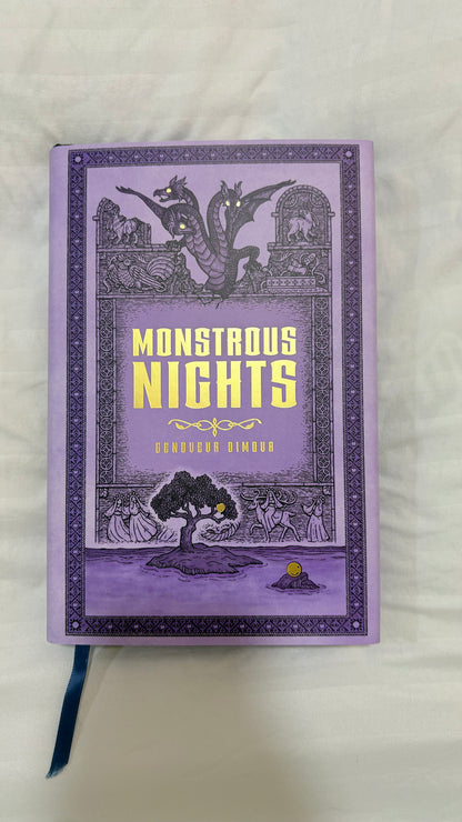 Owlcrate: Foul days and monstrous nights by Genoveva Dimova (Hardcover)
