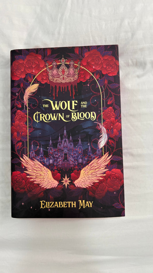Owlcrate: The wolf and the crown of blood by Elizabeth May (Hardcover)