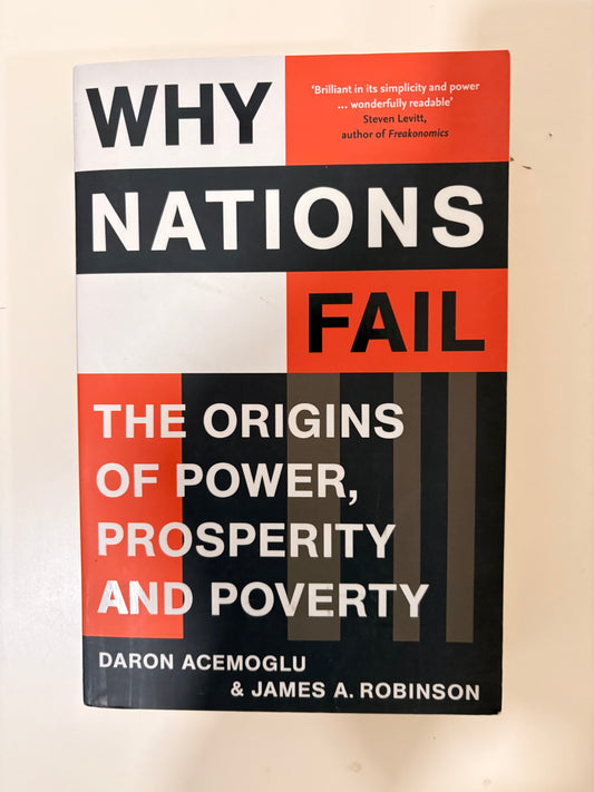 Why Nations Fail By Daron Acemoglu (Paperback)