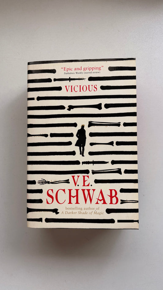 Vicious by V.E. Schwab (Sprayed Edge)
