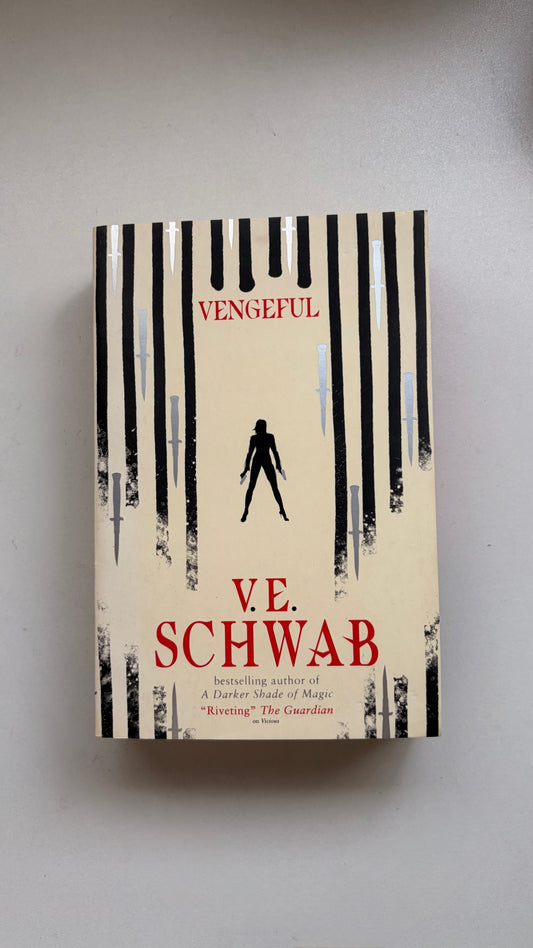 Vengeful by V.E. Schwab (Sprayed Edge)