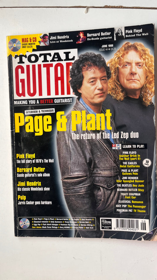 Total Guitar: Page and Plant (Paperback)