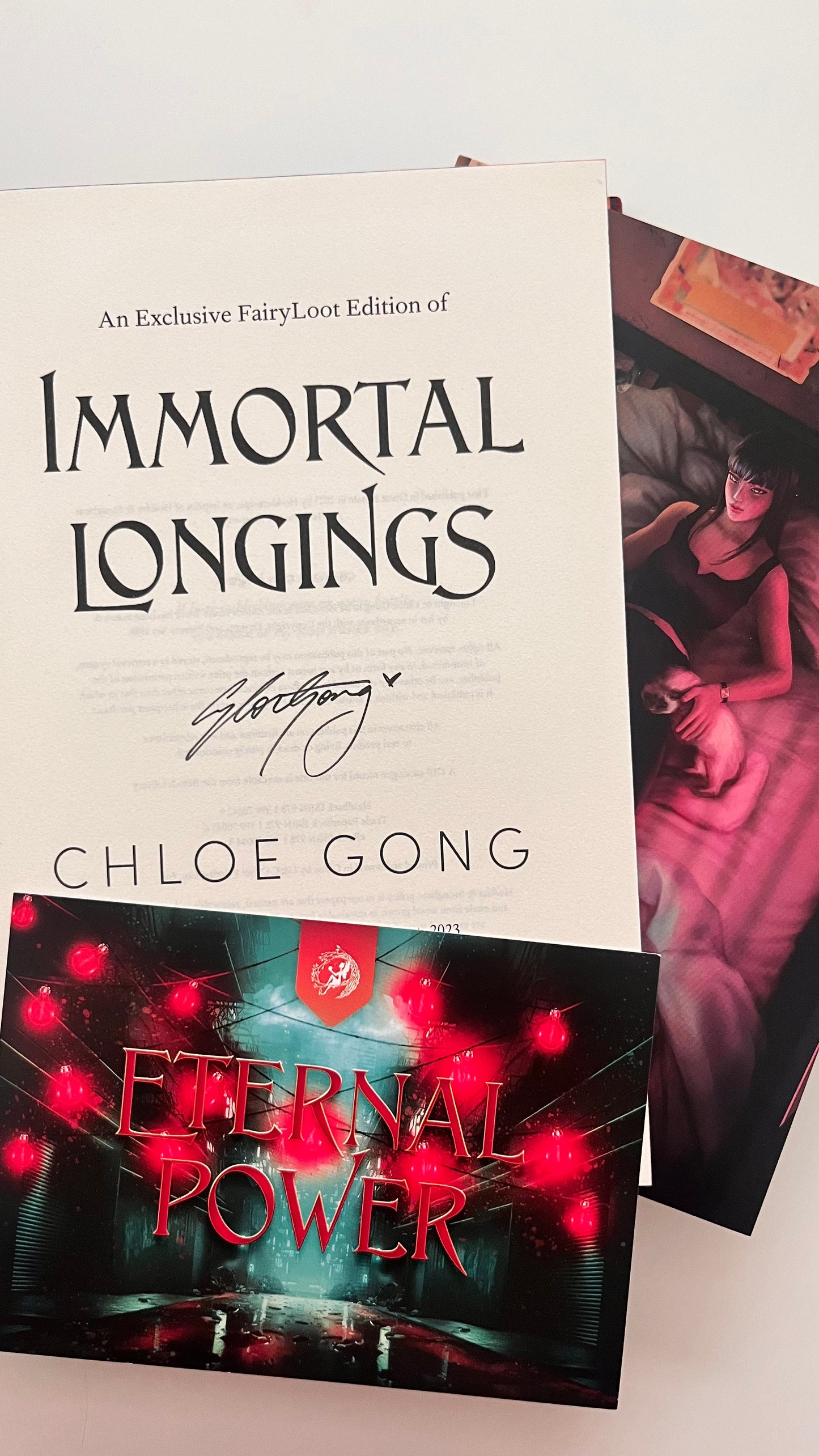 Fairyloot: Immortal Longings by Chloe Gong (Hardcover)