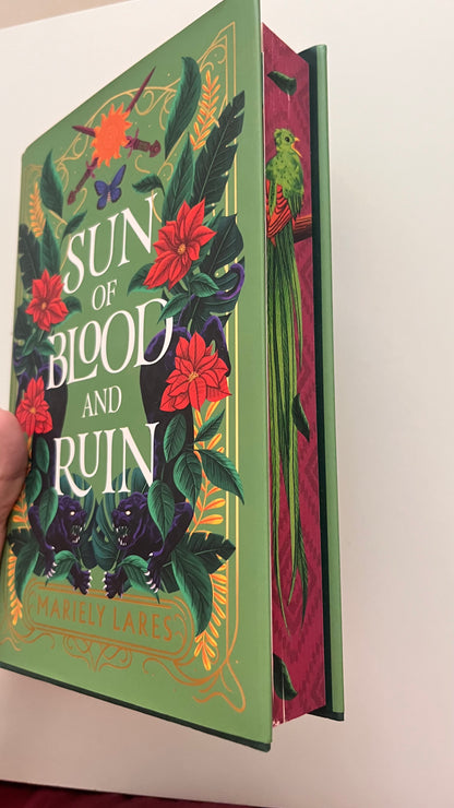 Fairyloot: Sun of Blood and Ruin by Mariely Lares (Hardcover)