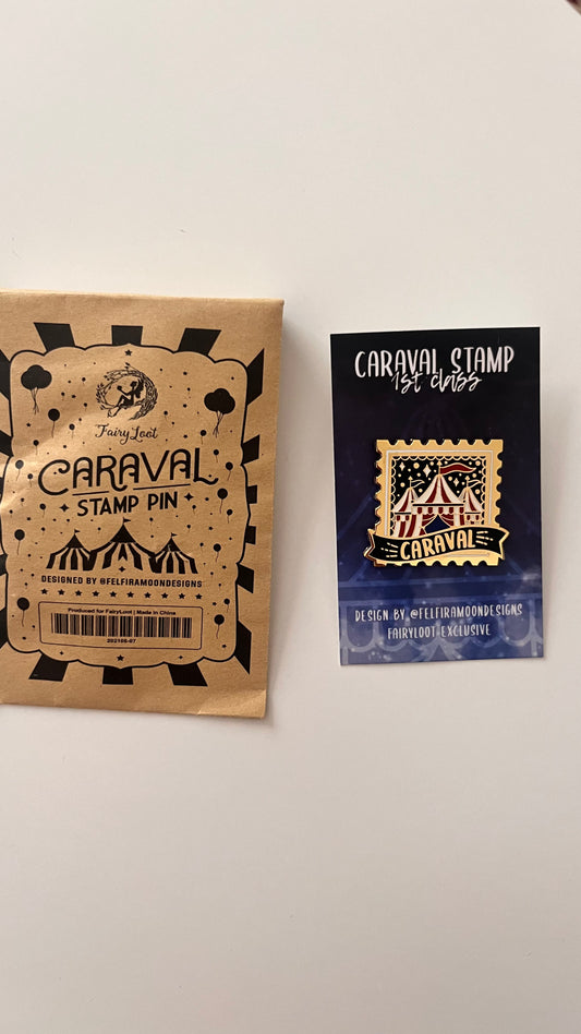 Caraval Stamp Pin