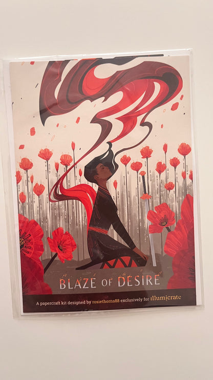 Poppy War: Blaze Of Desire Papercraft Kit