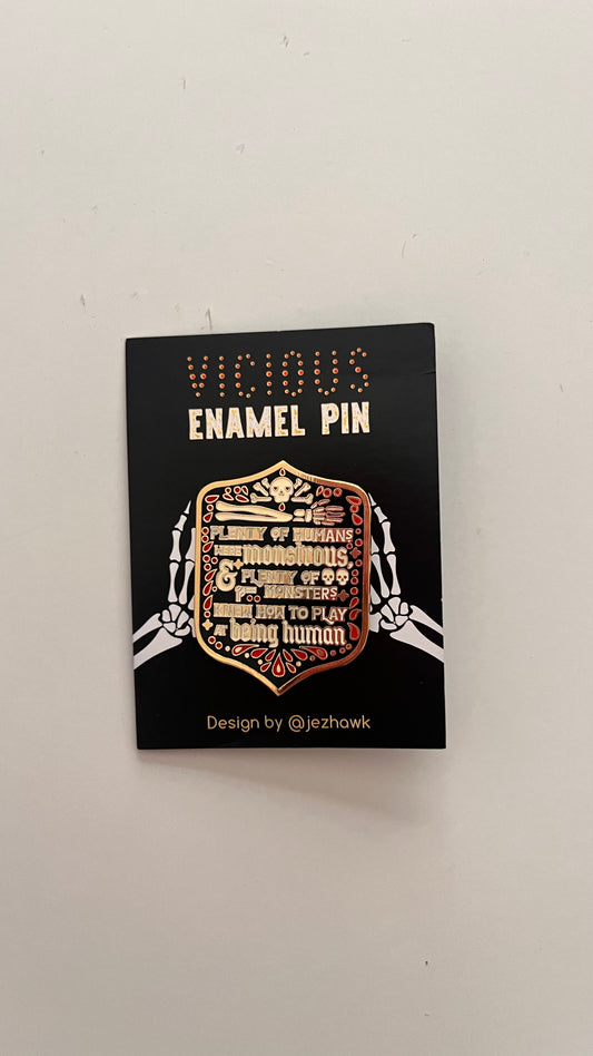 Vicious Enamel Pin