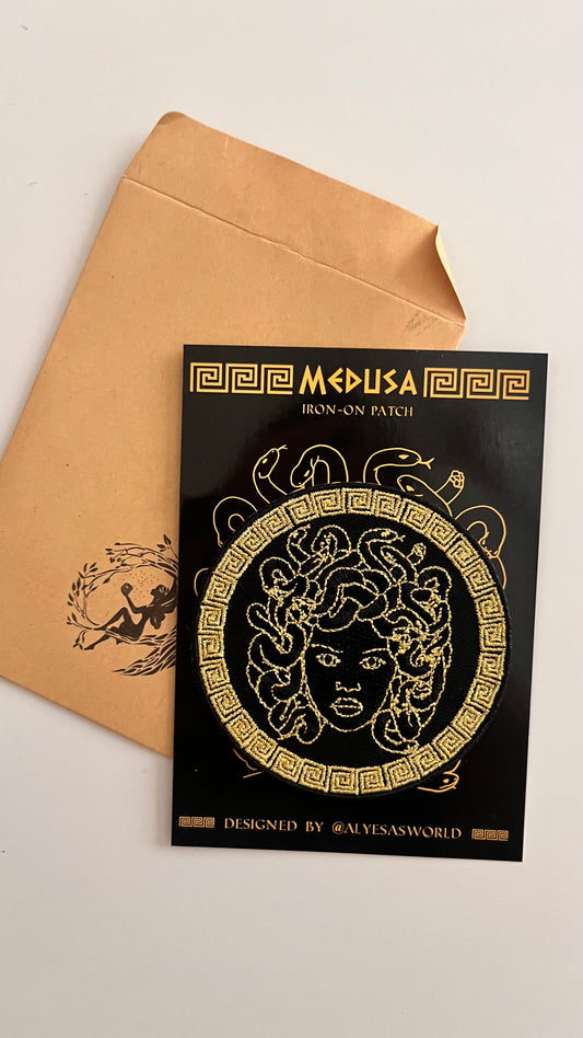 Medusa Iron on Patch