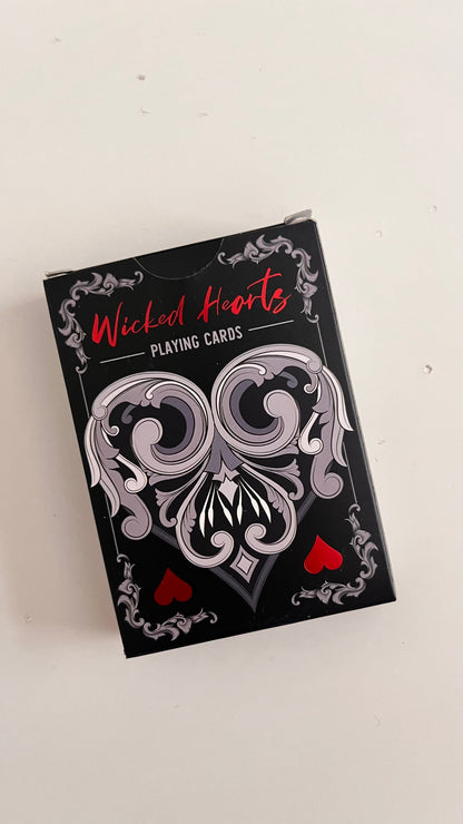 Wicked Hearts Playing Cards