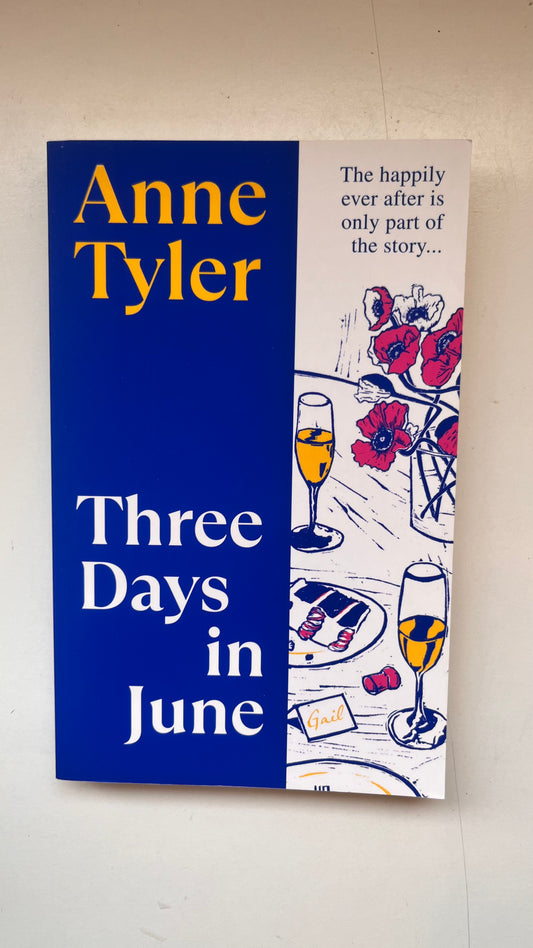 Three Days In June By Anne Tyler (Paperback)