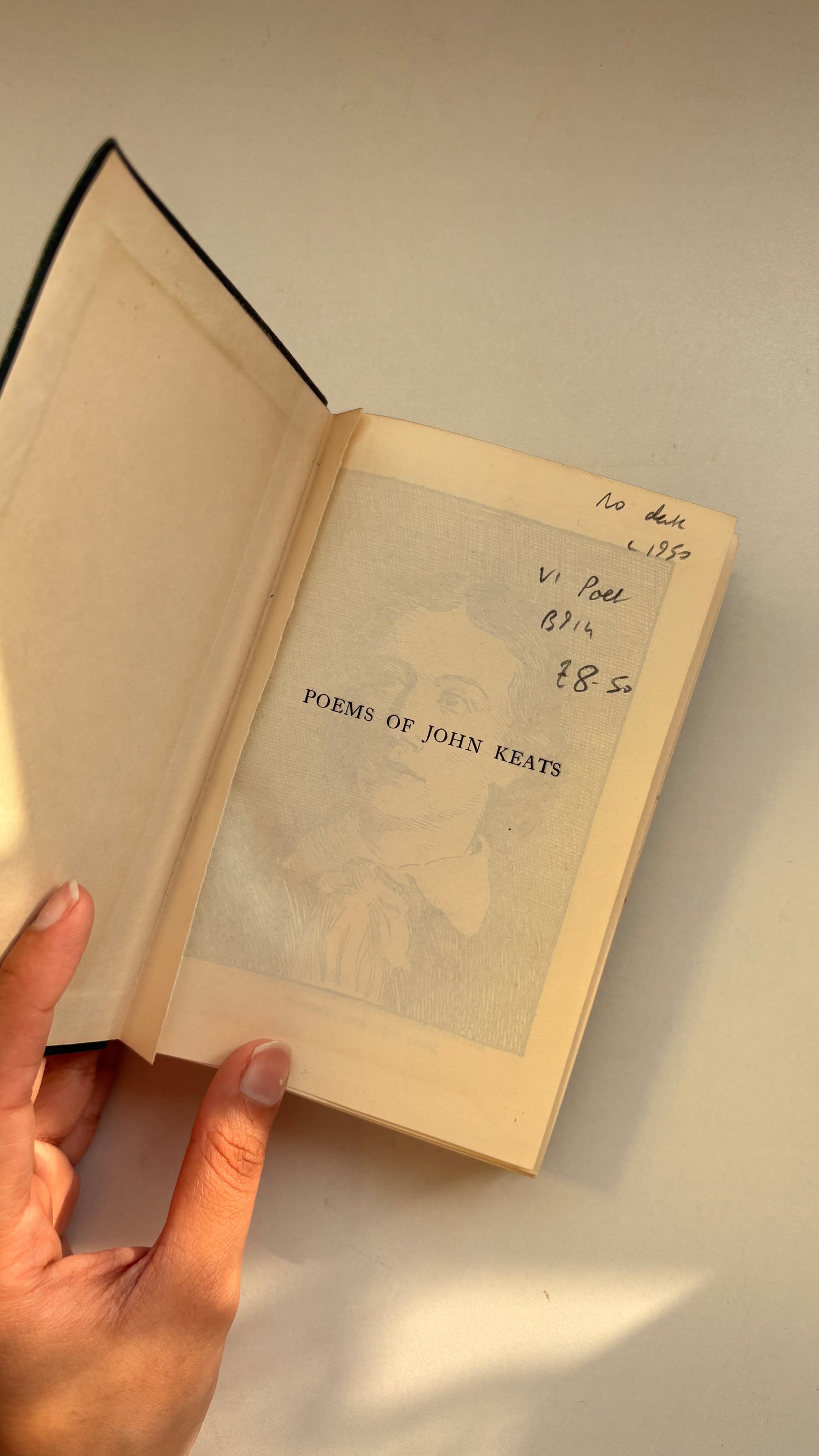 Poems of John Keats By Nelson (Clothbound)