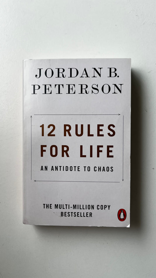 12 Rules For Life By Jordan B. Petterson (Paperback)