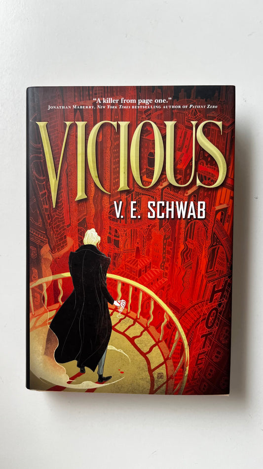 First Edition: Vicious by V.E Schwab (Hardcover)