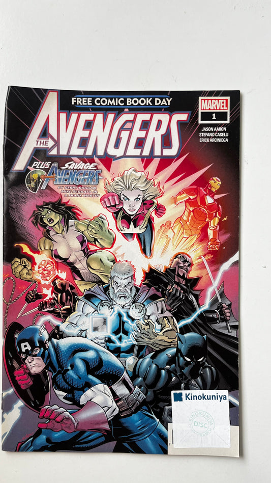 The Avengers Plus Savage Avengers