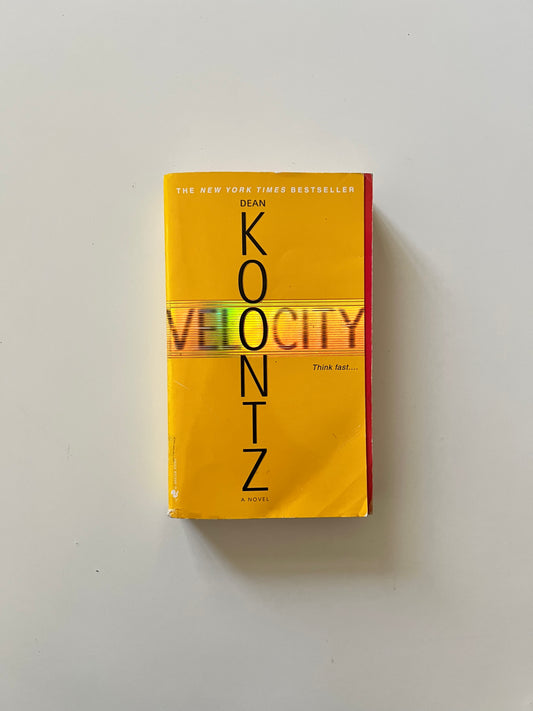 Velocity by Dean Koontz (Paperback)